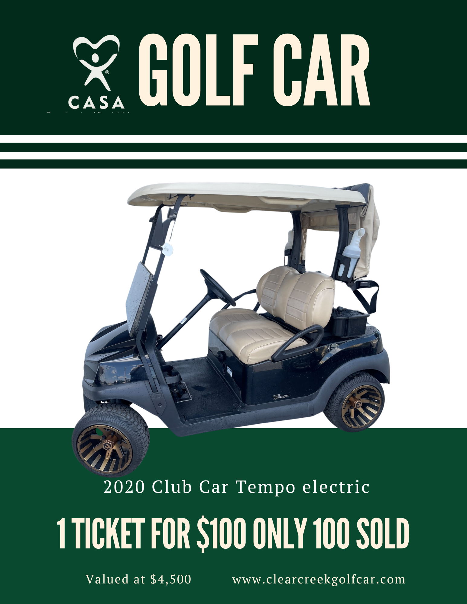 Golf Car Raffle