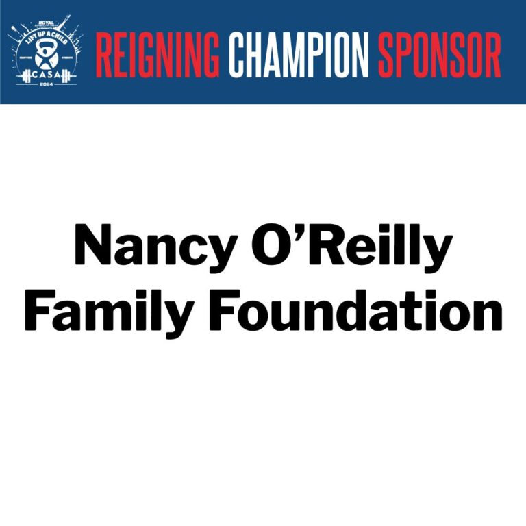 Nancy O'Reilly Lift Up A Child Reigning Champion Sponsor