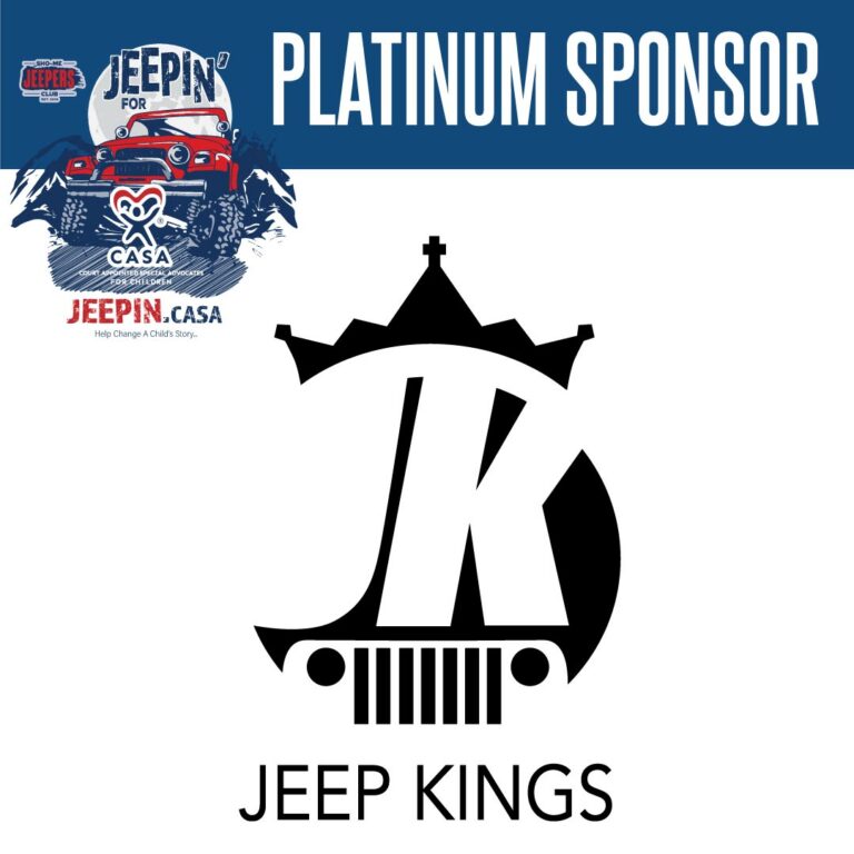 Jeep Kings - Jeepin' for CASA Platinum Sponsor