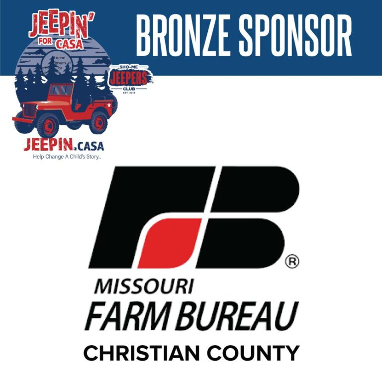 Christian County Farm Bureau | Jeepin' for CASA Bronze Sponsor