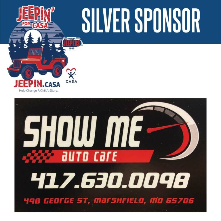 Show Me Auto Care | Jeepin' for CASA Silver Sponsor
