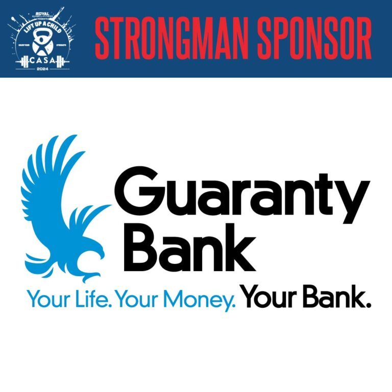 Guaranty Bank | Lift Up A Child Strongman Sponsor