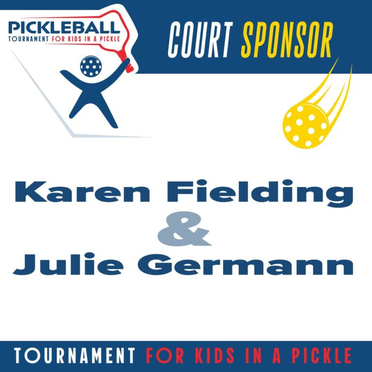 Karen Fielding and Julie Germann | Pickleball Tournament | Court Sponsor