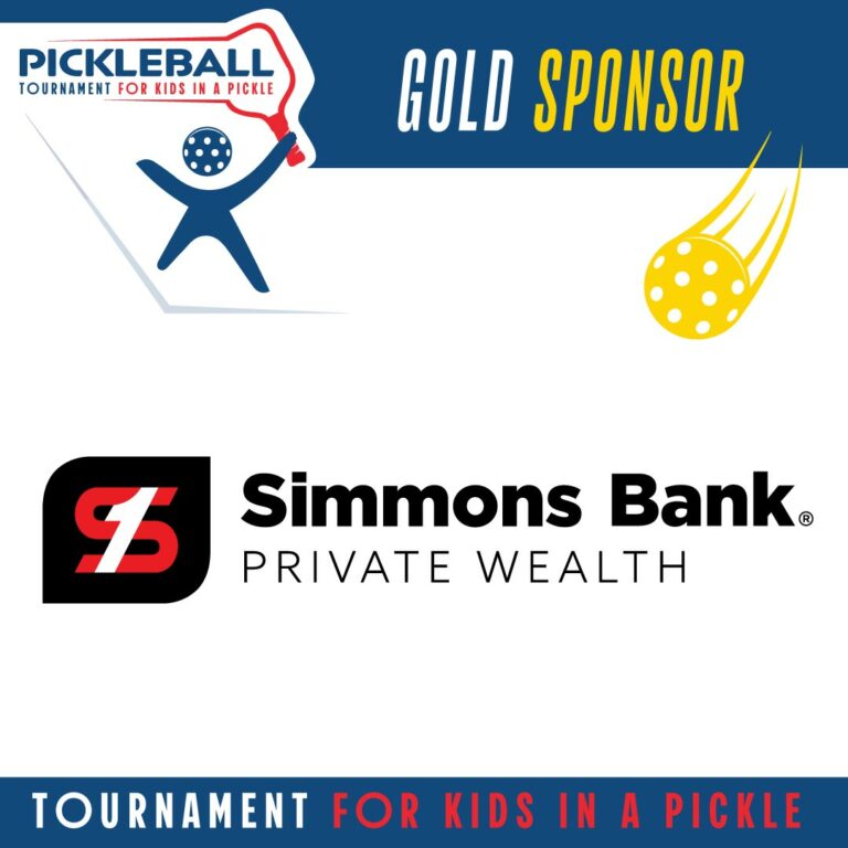 Simmons Private Wealth | Pickleball | Gold Sponsor