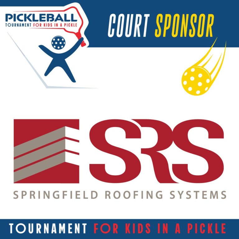 Springfield Roofing Systems | Pickleball Tournament | Silver Sponsor